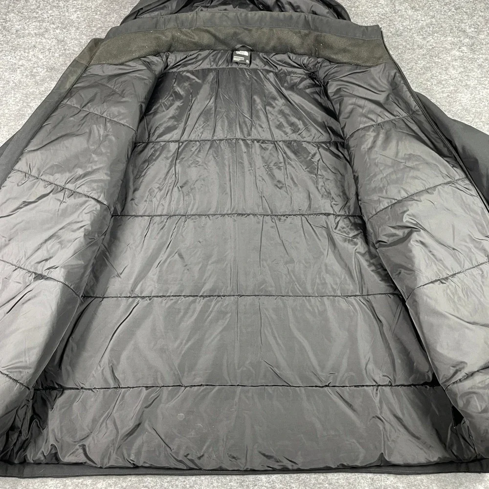 The North Face Hooded Jacket Mens XXL Black Apex Elevation PrimaLoft Insulated